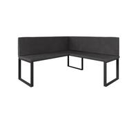 Banc d'angle Ravon, 150x150cm, Anthracite, Vicco 58497