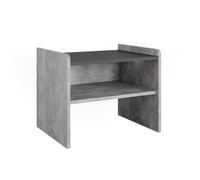 Banc d'angle Roman, 53.5x41.1cm, Béton, Vicco 56288