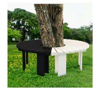 Banc d'arbre, banc de jardin incurvé d'extérieur avec grande capacité de charge pour décoration de terrasse et de jardin