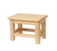Banc de bain en bois avec étagère de rangement étanche, tabouret de douche compact pour spa, baignoire, nizer siège à langer de petite taille (28 cm x 20 cm x 15 cm)