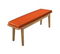 Banc de canapé imperméable 2/3 places en cuir synthétique antidérapant pour extérieur, jardin et intérieur Motif fourrure 5 cm d'épaisseur