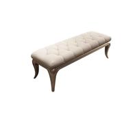 Banc de Canapé Ottoman Repose-Pieds de lit en Bois Massif, léger et Moderne, de Luxe, for Chambre à Coucher, Maison, lit Simple, Avant, canapé, Manteau Banc Ottoman Moderne(160X40X45CM)