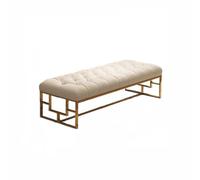 Banc de chambre de style nordique simple et élégant pour entrée ou salon, banc de canapé créatif pour bout de lit, meuble moderne pour décoration d'intérieur (C)