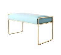 Banc de chaussures de changement, tabouret long multifonctionnel adapté pour le salon/entrée, 35,4 x 13,8 x 17,7, 7 couleurs disponibles (couleur : A7)
