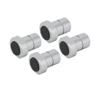 Banc de Chien Banc, 4 PCS Bench Dog 20 Mm Aluminium Alloy Workbench Dog Stop with Not Slip Pad Woodworking Workbench Dog Hole Blamp for MFT