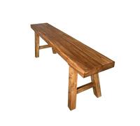 Banc de cuisine rustique en bois durable et robuste pour salle à manger pour plus de confort, parfait pour la décoration de la maison et le divertissement