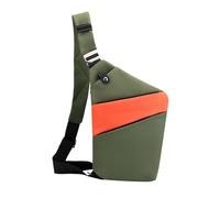 BANC DE D'ALIMENTATION POUR HOMMES - BASSE CHÂTE CASTALE MALE, FANNY FAIBLE FONCE ANTI-FUCE | Harnais Imperméable Portable Mince Paquet D'épaule Pour Les Dates De Voyage De Sortie Quo, Vert avec