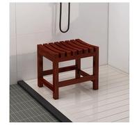 Banc de douche imperméable pour personnes âgées et personnes âgées - Siège de bain pour la sécurité des personnes âgées (Rosso 40 x 30 x 35 cm) - Parfait pour un usage domestique
