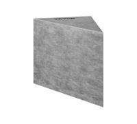 Banc de Douche Siège d'Angle Etanche Composite EPS Capacité 200kg 57×40×50cm