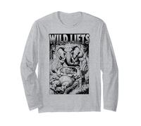 Banc de Gym Amusant pour entraînement avec Animaux de la Jungle Manche Longue