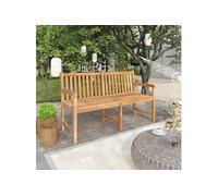 Banc de jardin 150 cm Bois de teck solide