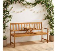 vidaXL Banc de Jardin 158 x 55 x 89 cm Bois d'Acacia Massif Naturel