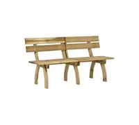 vidaXL Banc de jardin 160 cm Bois de pin imprégné