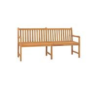 vidaXL Banc de jardin 180 cm bois de teck solide