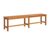 Banc de Jardin 180x35x45 cm Bois Massif d'Acacia | Bois d'acacia tropical dense, cadre robuste, usage extérieur et intérieur, 110 kg par siège, housse imperméable conseillée
