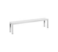 Banc de Jardin 195 cm Nardi Rio Bench Alu 49053.00.000 Bianco