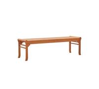 Banc De Jardin 3 Places 150 Cm Bois D'eucalyptus Solide Multicolore