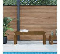 Banc de jardin 80x38x45 cm bois massif de pin banc d'extérieur vidaXL
