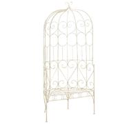 Banc de Jardin 95 cm Fer Mobilier Meuble Canapé Terrasse Balcon Parc vidaXL