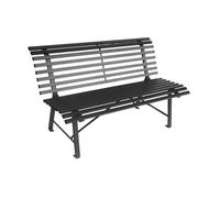 Banc de jardin acier 2 places NIMA