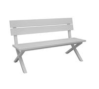 Banc de jardin aluminium - Crossway - 2 places