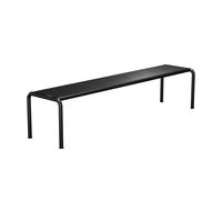 Banc de jardin Avanti long powder-coated steel frame