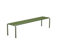 Banc de jardin Avanti long powder-coated steel frame