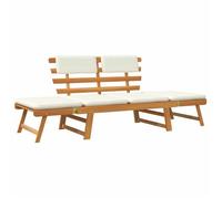 Banc de jardin avec coussins 2 - vidaXL - Bois - en - (153 - 190) x 68 x 74 cm 853ozc20h