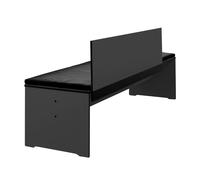 Riva Banc avec dossier S Anthracite Conmoto - 4260476340239