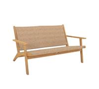 Banc de jardin bois d'acacia 2 places BELIZE