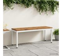 vidaXL Banc de Jardin 108,5 x 35 x 45 cm Bois d'Acacia Massif