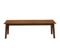 Banc de jardin bois massif L145 cm CANOPEE