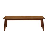 Banc de jardin bois massif l145 cm canopee