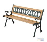 Banc De Jardin Eldorado Couleur Anthracite Cm 116x52x H 73