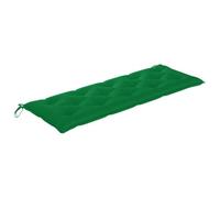 Banc de Jardin Empilable en Bois de Teck Massif avec Coussin 159 cm | Bois de teck massif,chevronné et séché au four,ponçage fin,surface lisse,empilable,110 kg par siège,coussin inclus