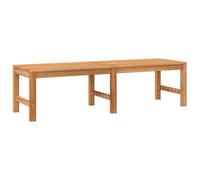 Banc de jardin en bois massif de teck 150 cm | Bois dur de teck résistant aux intempéries, utilisation intérieure ou extérieure, finition lisse et ponçage fin