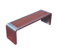 Banc de jardin en métal résistant aux intempéries avec support en acier inoxydable pour 2 à 3 personnes, très résistant, 500 kg, parfait pour terrasse, piscine, pelouse, 180 cm