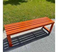 Banc de jardin en métal résistant aux intempéries, capacité de 362,9 kg, pour écoles et espaces publics, siège extérieur pour parc, terrasse, pelouse et cour, banc gris durable