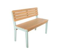 swe anc de Jardin Enfant Bois d'acacia 2 Places Vert de Gris - Caroline