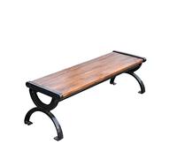 Banc de Jardin extérieur 3 Places Robuste - Construction en Fer Durable, capacité de 300 kg, résistant aux intempéries, idéal pour Les Parcs, Jardins, terrasses et espaces publics