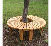 Banc de jardin extérieur en bois massif anticorrosion pour terrasse, balcon, parc pour pelouse, canal de travail, utilisation décorative