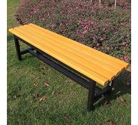 Banc de jardin extérieur, imperméable et résistant à la lumière du soleil, chaise longue durable pour terrasse et jardin confortable