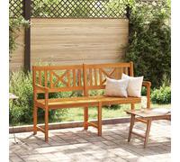 Banc de jardin Marron Bois d'acacia massif Sièges extérieurs terrasse vidaXL vid