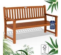Banc de jardin en bois d'eucalyptus certifié FSC® 152 cm - Siège terrasse Jardin