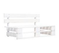 Banc de jardin meuble de patio d'extérieur 110 x 65 x 55 cm bois marron