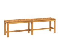 Banc De Jardin Meuble De Patio D'extérieur Terrasse 150 X 35 X 45 Cm Bois Massif D'acacia Helloshop26 02_0011253 Multicolore
