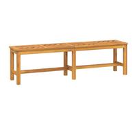 Banc De Jardin Meuble De Patio D'extérieur Terrasse 150 X 35 X 45 Cm Bois Massif D'acacia Helloshop26 02_0011253 Multicolore