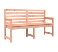 Banc De Jardin Meuble De Patio D'extérieur Terrasse 159,5 X 48 X 91,5 Cm Bois Massif De Douglas Helloshop26 02_0011261 Multicolore