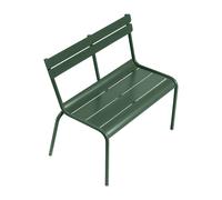 Fermob Banc de jardin pour enfants Luxembourg Kid vert cèdre lxH 58,5x55cm