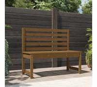 Banc de Jardin Siège de Patio Meuble d'Extérieur Bois Massif de Pin vidaXL